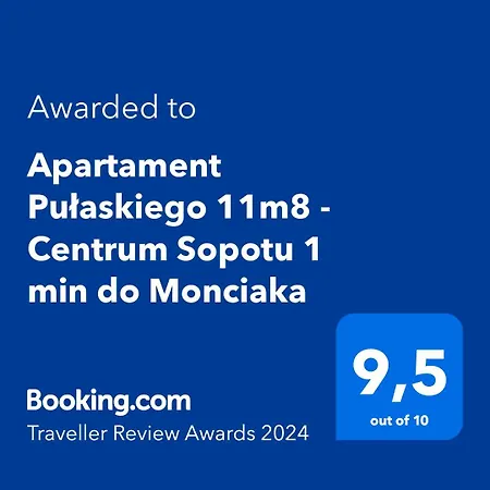 Pulaskiego 11m8 - Centrum Sopotu 1 Min Do Monciaka *
