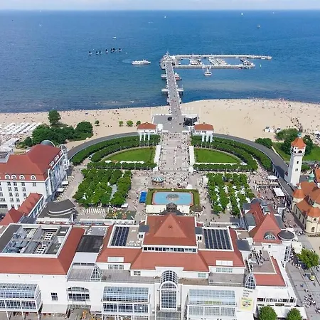 Pułaskiego 11m8 - Centrum Sopotu 1 Min Do Monciaka Apartament