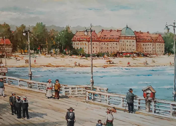 Apartament Pułaskiego 11m8 - Centrum Sopotu 1 Min Do Monciaka Sopot