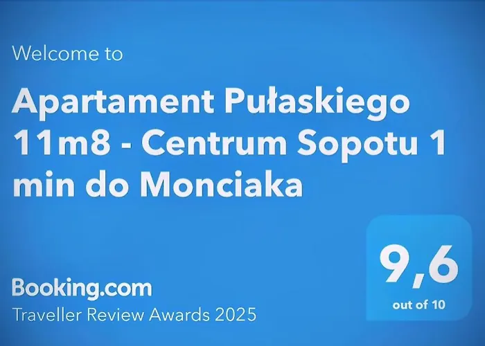 Apartament Pułaskiego 11m8 - Centrum Sopotu 1 Min Do Monciaka *